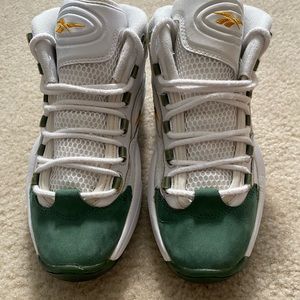 PACKER SHOES REEBOK QUESTION MID V53579 SZ 8 FOR PLAYER USE ONLY LEBRON JAMES